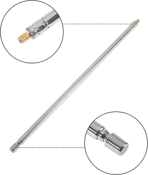Toy Telescopic Antenna 4 Sections Antenna for Remote Control Accessory Children's Electric Ride on Toys RC Car Replacement Parts...