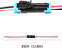2 Pin Way Car Waterproof Electrical Connector Plug with Wire AWG Marine Pack of 2...