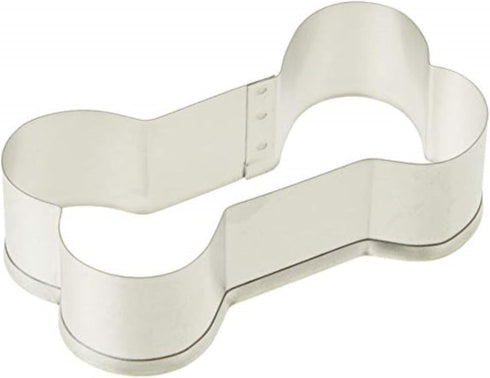 R&M Dog Bone 3.5" Cookie Cutter in Durable, Economical, Tinplated Steel...