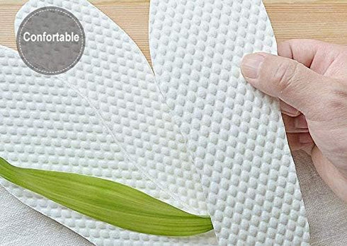 10Pairs Disposable Breathable Barefoot Insoles Sweat Absorption Insoles Odor Eliminator Comfortable Shoe Insert Pads for Running Walking (Women Si...