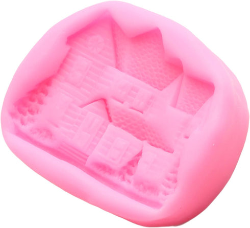 House Fondant Silicone Molds For Cake Decorating Cupcake Topper Candy Chocolate Polymer Clay Gum Paste...
