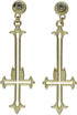 Hunter X Hunter Anime Manga Chrollo Lucifer Stud and Hook Earring 3 Pack...