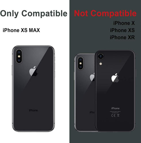 TORU CX PRO for iPhone Xs Max Case Wallet | Protective Shockproof Heavy Duty Cover with Hidden Card Holder & Card Slot |Wrist Strap, Lightning Ada...