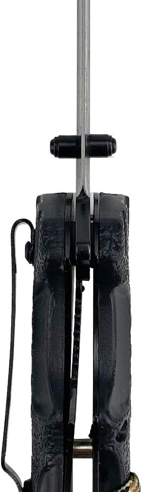 ALBATROSS Spring Assisted Folding Knife, 3.5" Black Blade, 4.75" Handle,Pocket Knife with Fire Starter, Paracord and Whistle, Liner Lock?Carrying ...