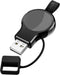 LVFAN Charger for Apple Watch, Portable iWatch Charger USB Wireless Charger Fast Charging Magnetic Cordless Car Travel Charger for Apple Watch Ser...