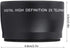 Telephoto Lens, 58MM 2X Magnification Telephoto Lens Aluminium Alloy Teleconverter Lens for 58mm Diameter and 18-55 Focal Length Lens default...