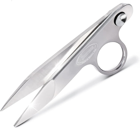 Newness Thread Snips, Sewing Snips with Protective Plastic Sleeve, Mini Small Snippers Shears Trimming Nipper Clipper for Variety of Material, Fis...