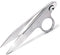 Newness Thread Snips, Sewing Snips with Protective Plastic Sleeve, Mini Small Snippers Shears Trimming Nipper Clipper for Variety of Material, Fis...