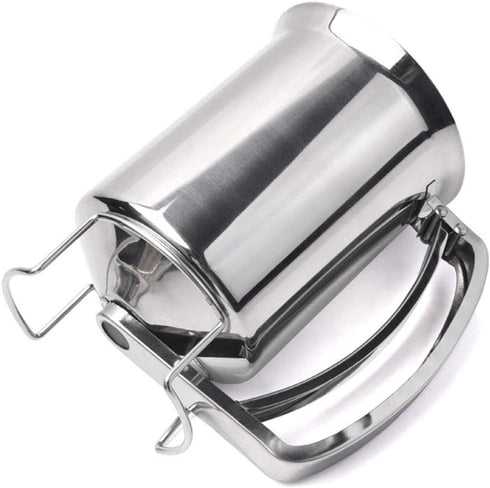 Stainless Steel Pancake Cupcake Batter Dispenser - Great for Cupcakes Belgian Waffles Crepes Muffin Baking (800ml)...