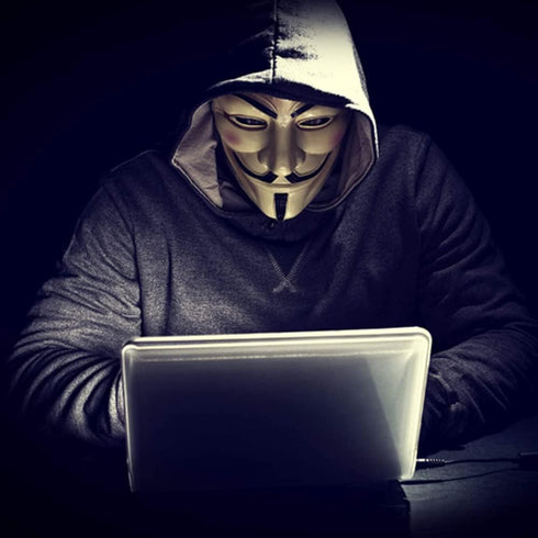 V For Vendetta Hacker Mask for Halloween Party Cosplay Costume...