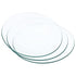 PATIKIL 120 mm Diameter Watch Glass, 3 Packs Beaker Cover Smooth Edges Chamfered Arc for Laboratory, Transparent...