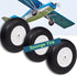 Heyiarbeit 3.5" RC Model Airplane Foam Wheel Super Light Tire and Wheel Sets for RC Airplane PU Sponge Tire with Plastic Hub 1 Pcs...