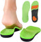 Kids Orthotic Arch Support Insoles, Plantar Fasciitis Cushioning Shoe Inserts, Shock Absorption Velvet Surfaces Deep Heel Cup Chinldren Inner Sole...
