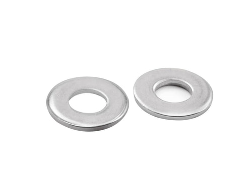 Premium 1/4” Flat Washers, 100pcs Stainless Steel Washers for Screws&Bolts, 1/4" ID x 5/8" OD...