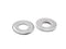 Premium 1/4” Flat Washers, 100pcs Stainless Steel Washers for Screws&Bolts, 1/4" ID x 5/8" OD...