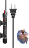 Aquarium Heater 50W, 20 Gallons Tank Submersible Aquarium Heater, Temperature Adjustable, Betta Turtle/Fish Tank Heater, Built-in Thermostat Contr...
