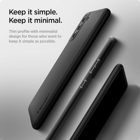 Spigen Thin Fit Designed for Galaxy S21 Case (2021) - Black...