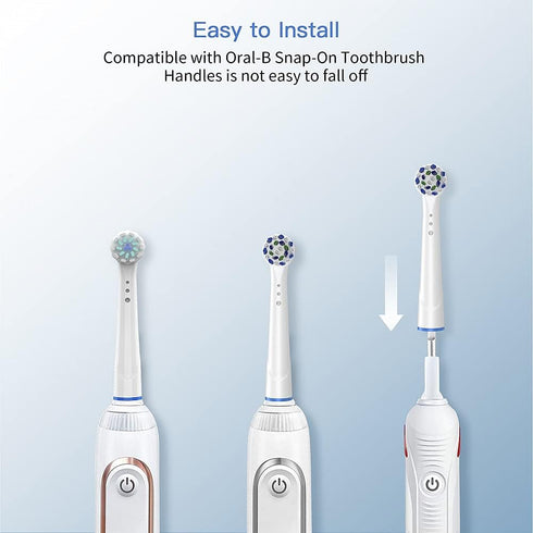 Replacement Toothbrush Heads for Oral B Braun, 12 Pack Professional Electric Toothbrush Heads, Precision Clean Brush Heads Refill Compatible with ...