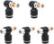 Beduan Pneumatic Push to Connect Air Flow Control Valve, 6mm Tube OD x M5 Male Thread, Elbow 90 Degree Switch Valve Adapter Fitting...