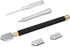 Glass Cutter Tool Set, 2mm-20mm Pencil Style Oil Feed Carbide Tip with Extra Replacement Head and Oil Dropper for Mosaic/Tiles/Mirror/Stained Glas...