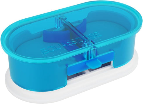 EQUADOSE Pill Cutter, Professional Medical Pill Splitter for Large, Small, and Tiny Pills, Double Stainless Steel Blades & Centering Device, Ideal...