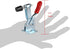 E-TING Hand Tool 201B Toggle Clamp 198Lbs Antislip Red Horizontal Clamp 201-B Quick Release Tool (2Pcs)...