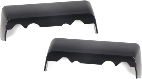 ITrims Car Accessories for Toyota Prado J150 2010-2022 Roof Rack Rail End Luggage Protector Center Cargo Rack Cover Shell Cap Trims ABS Black 2PCS...