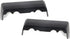 ITrims Car Accessories for Toyota Prado J150 2010-2022 Roof Rack Rail End Luggage Protector Center Cargo Rack Cover Shell Cap Trims ABS Black 2PCS...