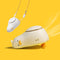 LIE-IN-PEACE DUCK Portable Neck Fan, Hanging Neck Fan with Adjustable Lanyard, USB Rechargeable 3 Wind Speed Personal Fan, Hands Free Bladeless Fa...