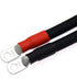 2PC 2 AWG Gauge Battery Power Inverter Cables,Tinned Copper Terminal,Good for Solar,Auto,RV,Motorcycle,Car& Marine (8 Inch,5/16 Lugs)...