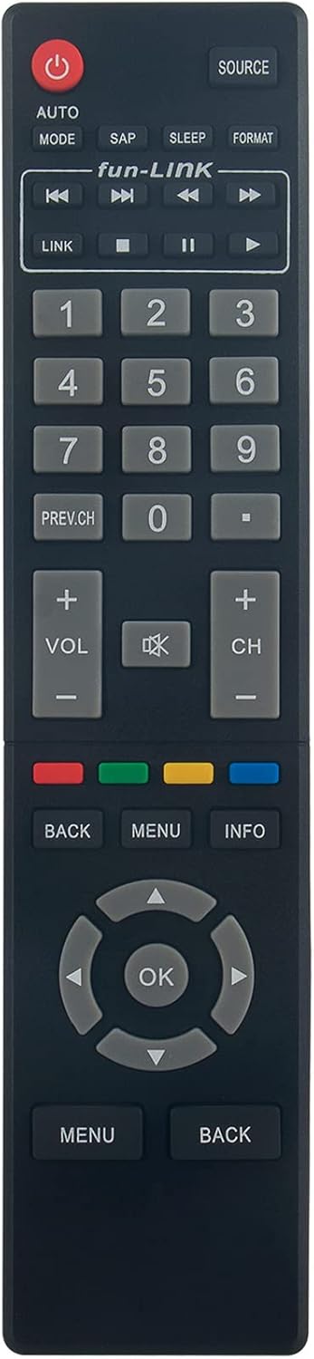 NH400UD Replace Remote Control fit for Magnavox LCD TV 32ME402V 19ME402V 32ME412V 39ME412V 39MF412B 50MF412B 52MF412B 19ME402V/F7 22ME402V/F7 26ME...