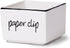 ONTUBE Farmhouse Paper Clip Holders Dispenser Organizer for Desk 3-Inch White...
