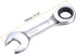 uxcell 18mm Stubby Ratcheting Combination Wrench Metric 72 Teeth 12 Point Box Ended Tools, CR-V...
