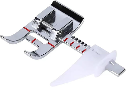 Adjustable Guide Foot Snap On for Domestic Sewing Machine Fits for Brother,Singer,Husky,Babylock,Kenmore,Janome,Elna...