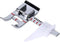 Adjustable Guide Foot Snap On for Domestic Sewing Machine Fits for Brother,Singer,Husky,Babylock,Kenmore,Janome,Elna...