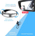 4 Pack Blind Spot Car Mirror 2 Inch Angle Adjustable HD Glass Round Car Side Rear View Convex Mirror Accessories with Frame for Car SUV Trucks Mot...