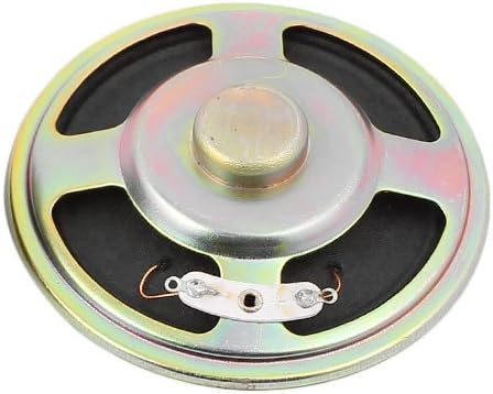 uxcell 76mm Dia 8 Ohm 3W Metal Shell Ultra-Thin Internal Mini Speakers Magnetic Loudspeaker...