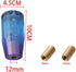Automatic Gear Shift Knob,Crystal Shifter Boot Knobs,Universal Cool Car Accessories Blue+Purple(10CM)...