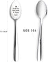 Drink Tea Read Books be Happy Tea Spoon Engraved Funny Gift for Women Men Tea Lover Spoon Best Thanksgiving Christmas Birthday Gifts...