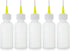 FJNATINH 30cc Needle Glue Squeeze Bottle, Precision Tip Applicator, 5 Pack...