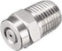 uxcell Pressure Washer Nozzle, 1/4NPT Thread Spray Tip, 2 Pcs (0 Degree, 1.2mm Orifice Diameter)...
