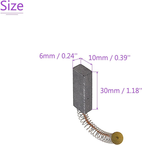 DMiotech 1 Pack 30mm Carbon Brush, for Electric Motor...