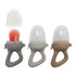 Avee & Co Silicone Teething Pacifier and Fresh Fruit Feeder, Baby Pacifier for Teething, Toddler Teething Toy (Beige)...