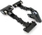 2 PCs Adjustable, Foldable, and Twistable Copy Holder Clip - Easel Accessory - Double Head Painting Clip - Easel Accessory, Black, M-Size...