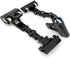 2 PCs Adjustable, Foldable, and Twistable Copy Holder Clip - Easel Accessory - Double Head Painting Clip - Easel Accessory, Black, M-Size...