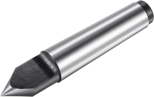 uxcell MT3 Half Notched Lathe Dead Center Morse Taper 3MT Steel Lathe Tool for Woodworking Woodturning Lathe Drill Tool...