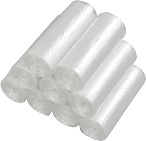 13 Gallon Clear Tall Kitchen Trash Bags, Garbage Bags, 225 Counts...