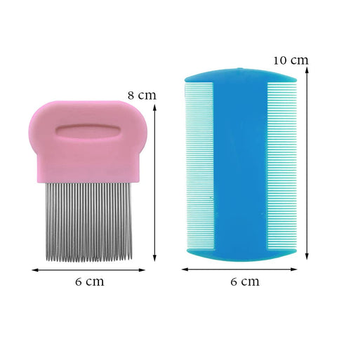 4 Packs Flea Combs Lice Combs Flea Combs for Cats Pet Combs Set Dog Comb Hair Lice Comb Dandruff Remover Dog Grooming Comb...