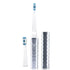Pop Sonic USB Charge Anywhere Toothbrush(Silver) | Rechargeable Toothbrush w/Up to 40,000 Brush Strokes/Minute-Long-Lasting DuPont Nylon Bristles ...