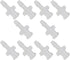 10pcs Female Luer Lock 1/8" Polycarbonate Hose Barb Adapter for Laboratory Biochemical/Analytical Instruments, Food Machinery and Aquarium Equipme...